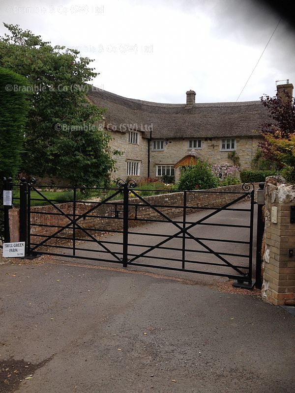 Iron Electric Gates, Somerset